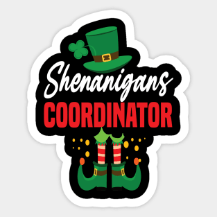 shenanigans coordinator teacher 2021 gift Sticker